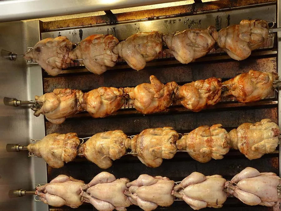 Qué espadas para asar pollos existen Qué espadas para asar pollos existen